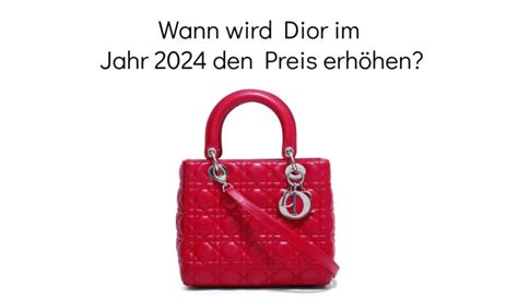 Dior preiserhöhung 2024 